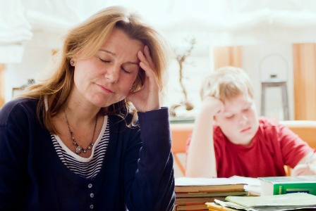bad homeschool day, mom frustrated homeschooling, mom take a break